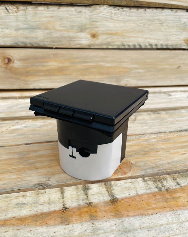 Inlet Box 250V Male Black (Socket&Housing)