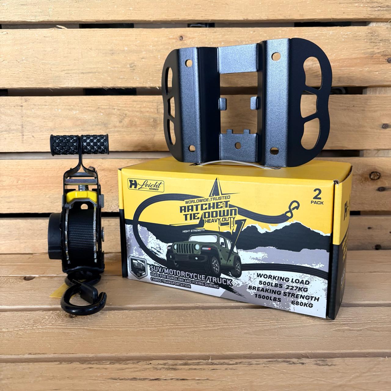 Mountable Retractable Ratchet